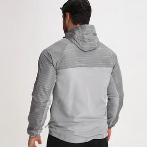Conjunto Deportivo de 2 Piezas, Chaqueta y Pantalones Ligeros, Resistentes al Viento, Transpirables, para Correr al Aire Libre, de Secado Rápido, para Gimnasio - Product Image 2