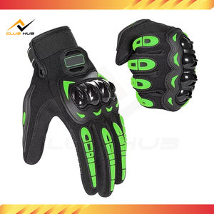 Guantes de Carreras Transpirables de Dedo Completo, con Pantalla Táctil, Diseño Antichoque, para Uso en Exteriores, Hechos en Pakistán, de Poliéster y Nailon, en Oferta - Product Image 5