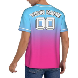 เสื้อเบสบอลผ้าฝ้ายออร์แกนิค 100% พิมพ์ลายซิลค์สกรีน แห้งเร็ว ระบายอากาศดี ออกแบบเองได้ ป้องกันแบคทีเรีย ป้องกันรังสียูวี รับผลิตแบบ OEM - Product Image 5