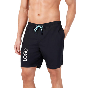 Shorts de bain personnalisés OEM à séchage rapide pour garçons, 100% coton, style décontracté, impression par sublimation, shorts pour hommes - Product Image 1