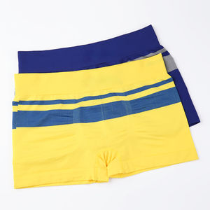 Ropa Interior Masculina de Spandex/Algodón, Tejido Liso, Transpirable, de Secado Rápido, Cómoda, Cintura Alta con Logotipo, para Adultos, ODM - Product Image 5