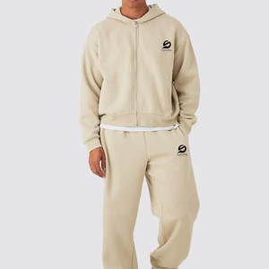 Survêtement de qualité supérieure pour hommes, style streetwear, vêtements d'hiver, survêtements à fermeture éclair surdimensionnés, survêtements pour hommes tendance, vente chaude - Product Image 1