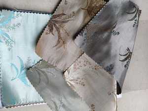 ผ้าทอลายดอกแจ็คการ์ด เนื้อนุ่ม ผิวสัมผัสเงางามเล็กน้อย - Product Image 4