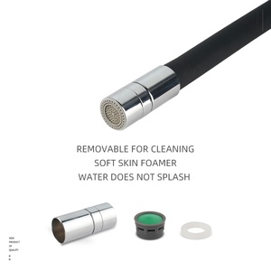 <span class=keywords><strong>Tuyau</strong></span> de <span class=keywords><strong>robinet</strong></span> en silicone 50cm rotatif à 360 ° universel pour évier de cuisine/salle de bain connexion rapide sans fuite de haute qualité (support OEM) - Product Image 3