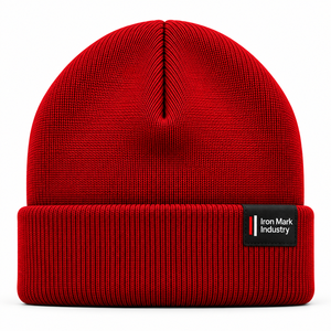 Iron Mark Industry <b>Beanie</b> Hat Unisex Adult Knit Winter Breathable & Waterproof 100% <b>Wool</b> Casual Wear 58-60CM Stretch Fit - Product Image 5