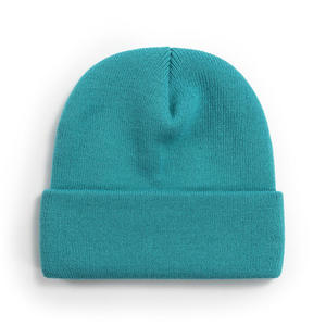 Bonnet personnalisé en acrylique léger avec bord côtelé pour la vente en gros – Fabricant de tricots sur mesure pour les marques de vêtements américaines - Product Image 2