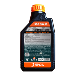 น้ำมันเครื่องยนต์ NPOIL RODON 100 5W40 1 ลิตร น้ำมันหล่อลื่นเวียดนาม น้ำมันพื้นฐานและสารเติมแต่งคุณภาพสูง น้ำมันหล่อลื่นพรีเมียมคุณภาพสูง - Product Image 2