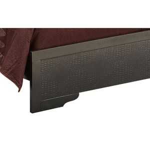 Lit Queen Size Lorana G6502C QB3 Noir Métallique, Meubles rembourrés élégants - Product Image 5