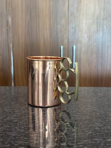 Elegant Durable 100% Pure Copper Tumbler Black Copper Mule <b>Mug</b> Elegant Design <b>Reusable</b> Eco-Friendly Food Safe Portable Beer - Product Image 3