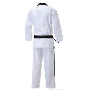 Uniforme de karaté en tissu durable, coutures robustes, coupe confortable, mouvements flexibles, qualité supérieure, conception OEM personnalisée, vente en gros - Product Image 2