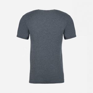 Next Level Apparel Indigo Unisex Tri-Blend camiseta impresión personalizada hombres cuello redondo transpirable en blanco Tri-Blend camiseta para hombres - Product Image 6