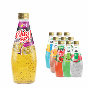 Bebida de Semillas de Chía y Granada de 290 ml, Sin Azúcar, Fabricante de Bebidas de Marca Privada OEM ODM - Product Image 1