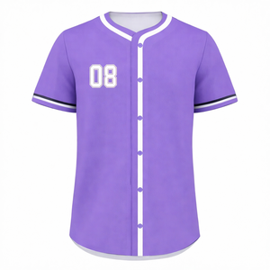 Maillots de baseball sublimés pour hommes et jeunes, vente en gros, personnalisables avec logo et design – Nouveauté très demandée - Product Image 1