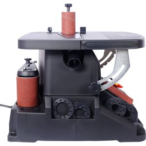Levigatrice Combinata 2-in-1 con Mandrino Oscillante Verticale e Levigatrice a Nastro per Progetti di Falegnameria - Product Image 3