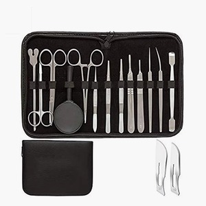 Kit de dissection en acier inoxydable, instruments chirurgicaux manuels à clipser, couleur et taille personnalisables, vente en gros, quantité importante, best-seller - Product Image 3