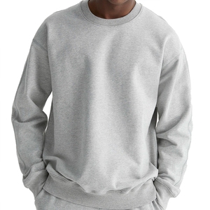 OEM Custom Blank <b>Sweatshirt</b> Premium Cotton <b>Sweatshirt</b> Relaxed Fit Street Fashion Everyday Wear Private Label <b>Sweatshirt</b> - Product Image 1