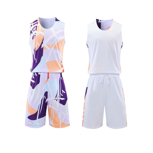 Uniforme de Baloncesto Transpirable para Hombre, Uniforme de Baloncesto Cómodo y Personalizado, Nuevo Uniforme de Baloncesto a la Moda - Product Image 6