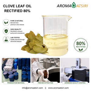 Eugenol Natural de Alta Pureza 80% (Aceite de Hoja de Clavo Rectificado) - Ingrediente de Fragancia Fenólica Dulce - Product Image 2