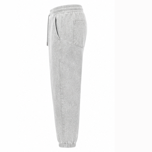 Pantalones Jogger con Lavado Ácido, Pantalones de Algodón con Lavado Vintage, Corte Holgado Personalizado, Ropa Urbana Informal Unisex, Ropa al por Mayor - Product Image 6
