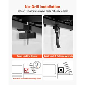 Copertura Morbida Impermeabile Tri-Fold per Cassone Ford F-150 2015-2025 da 5.5 ft (67.1 Pollici) - Compatibile con Coperture per Cassone del Camion - Product Image 6