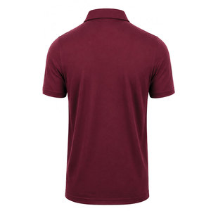 Chemise de golf pour homme, style de luxe, tendance, personnalisable, anti-plis, unie, avec poche, en tissu coton élasthanne, vente en gros - Product Image 2