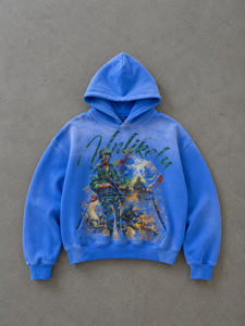 Sudadera con Capucha de Invierno de Corte Regular con Lavado Ácido Personalizado, Premium, de Algodón 100% de Alto Gramaje, Forro Polar, Ecológica, de Secado Rápido y Transpirable - Product Image 2