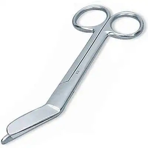 Ciseaux à pansements réutilisables en acier inoxydable, ciseaux à traumatisme, fournisseur d'équipement médical, ciseaux à pansements - Product Image 1