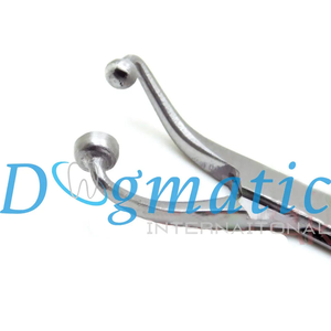 Pinza de sujeción Backhaus de 11 cm, manual, de acero inoxidable, para instrumentos quirúrgicos veterinarios reutilizables - Product Image 4