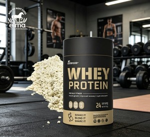 OEM Original Flavor Whey <b>Protein</b> Powder Daily Fitness Malaysia Manufacturer's Wholesale Supply Halal Certified Plant Extract - Product Image 1