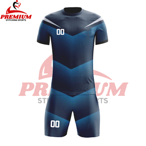Maillot de football personnalisé de haute qualité 100% polyester, imprimé par sublimation, uniforme de football à séchage rapide, kit d'équipe, vêtements de sport pour le football - Product Image 4