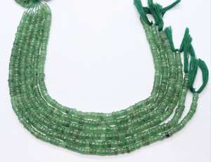 Cuentas de Cuarzo Verde Fresa AAA de 5.5-6MM, Cuentas de Cuarzo Fresa para Fabricación de Joyas - Product Image 3