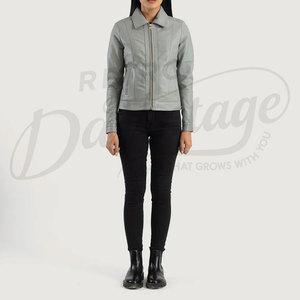Trendy Queen Womens <b>Leather</b> <b>Jacket</b>, Oversized Going Out & Everyday Statement Piece Bomber <b>Jacket</b> Moto OEM Wholesale Custom Made - Product Image 3