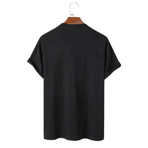 Meilleur prix T-shirts streetwear vierges à épaules tombantes pour hommes, T-shirts oversize grande taille pour hommes, T-shirt délavé à l'acide pour hommes - Product Image 2