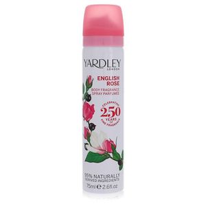 Spray corporel parfumé à la rose anglaise Yardley, parfum exquis avec un parfum de rose anglaise séduisant - Product Image 1