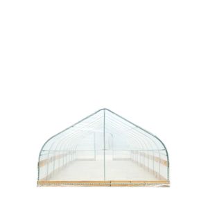 12FT X 40FT Stable Tunnel <b>Greenhouse</b> for Grow Tent 6 Mil Clear EVA <b>Plastic</b> Film Cold Frame Hand Crank Roll Peak Ceiling Roof - Product Image 5