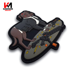 Patch en caoutchouc PVC personnalisé, patch logo 3D souple de haute qualité pour vêtements, casquettes, sacs et marquage - Product Image 4