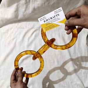 งานตกแต่งผนังแบบแขวนรูปวงกลมหลากสีสัน โปร่งแสง เป็นมิตรกับสิ่งแวดล้อม ทำจากเรซิ่น แฮนด์เมด ปรับแต่งได้ ใช้เป็นฉากกั้นห้อง สไตล์นางฟ้า - Product Image 6