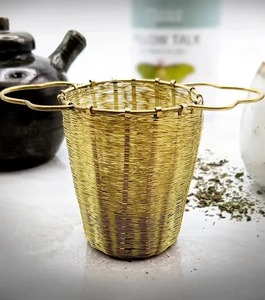 Everyday Use Practical Brass <b>Infuser</b> <b>Tea</b> & Coffee Strainer Perfect Daily Coffee & <b>Tea</b> Tools - Product Image 6