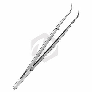 Pince à pansements dentaire de qualité supérieure avec bec dentelé, pince à coton, forceps chirurgical, usage professionnel dentaire - Product Image 1