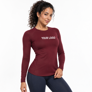 Top Deportivo Body Fit para Mujer, Flexible y Elástico, Capa Base Deportiva de Nailon y Spandex, para Gimnasio y Entrenamiento, Proveedor de Logotipos Personalizados, Venta al Por Mayor - Product Image 3