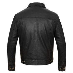 Vestes de motard en cuir de vache véritable personnalisées pour garçons, avec protection de motocross, grandes tailles, Pakistan - Product Image 2