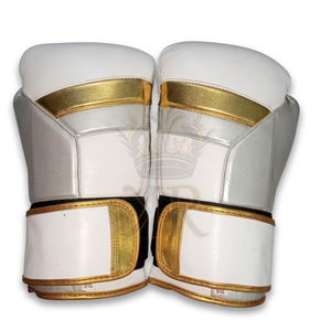 Guantes de boxeo profesionales personalizados de alta calidad para sparring, combate y entrenamiento con cordones. - Product Image 3