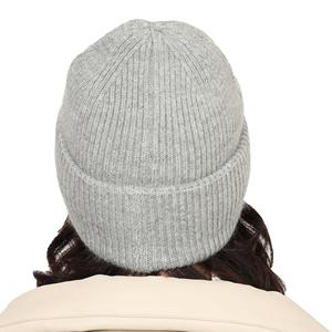 Gorro de Punto de Algodón de Alta Calidad para Deportes de Invierno, Color Sólido, con Logo de Diseñador, para Hombre y Mujer, Alibaba - Product Image 1
