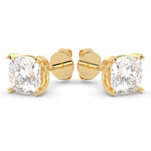 REYES – boucles d'oreilles en argent Sterling 925, 2.24 carats, Moissanite, pour femmes, cadeau de fiançailles, bijoux fins, nouvelle collection - Product Image 2