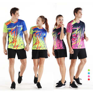 T-shirt pour homme Lidong, impression personnalisée DGT, impression de photos, impression de logo, t-shirt de badminton, sans MOQ - Product Image 3