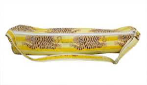 Bolsa de Yoga Acolchada Hecha a Mano con Estampado de Tigre, para Mujer, Verano, Correa Ajustable, Bolsillo con Cremallera, Ligera, Duradera, Moderna y de Lujo - Product Image 5