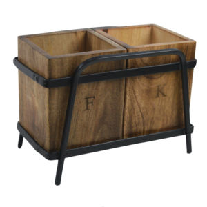 Support à Couverts en Bois de Qualité Supérieure, Design Exceptionnel, pour Cuillères, Couteaux, Fourchettes, et Porte-Mouchoirs – Faits Main, Prix Abordable - Product Image 5