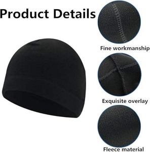 Bonnet en satin doublé personnalisé pour hommes et femmes, idéal pour le cyclisme et l'alpinisme, avec logo imprimé, nouveau design OEM - Product Image 2