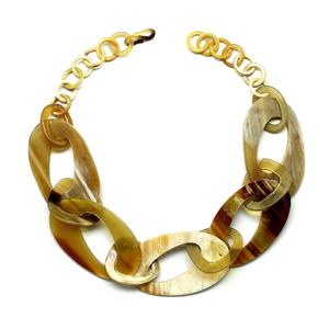 สร้อยคอหรือเครื่องประดับทำจากเขาควายธรรมชาติ ขายดีและเป็นที่นิยม ดีไซน์ทันสมัยและสามารถปรับแต่งได้ เหมาะสำหรับเด็กและผู้หญิง สวมใส่ในงานปาร์ตี้ - Product Image 6