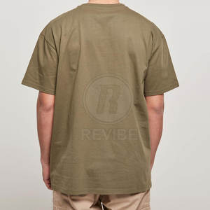 Camisetas de Moda Extra Grandes de la Mejor Calidad, Estilo Profesional, con Logotipo Personalizado, al por Mayor, las Más Vendidas, 100% Algodón Transpirable - Product Image 3